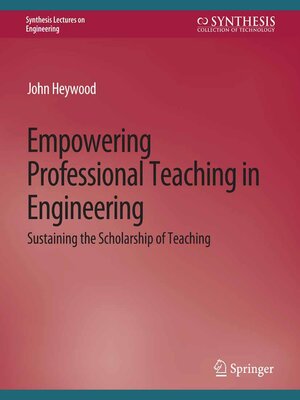 cover image of Empowering Professional Teaching in Engineering